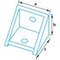 Equerre taquet simple sans couvercle BERNER (01)